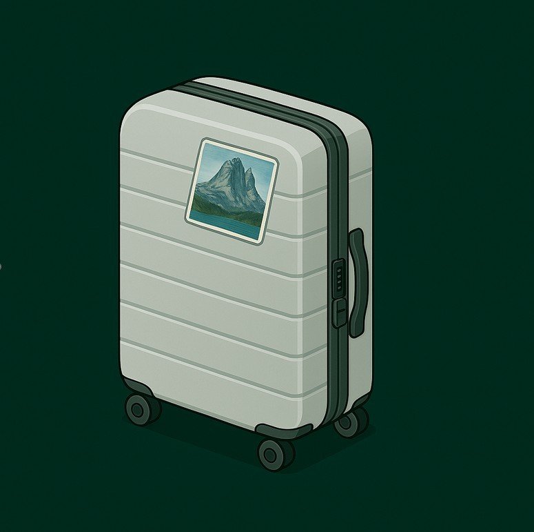 Illustration d’une valise de soute